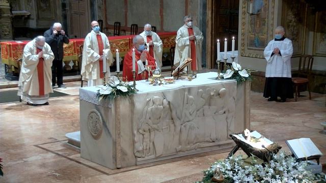 S. Messa dell'Ottava del Natale con canto del Te Deum, 31/12/2021 смотреть онлайн