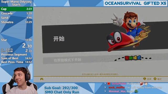 Mario Odyssey Speedrun reaches Mushroom Kingdom in 12 MINUTES смотреть онлайн