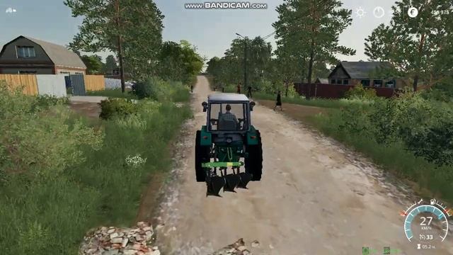 FarmingSimulator2019 новий трактор--юмз не тянет