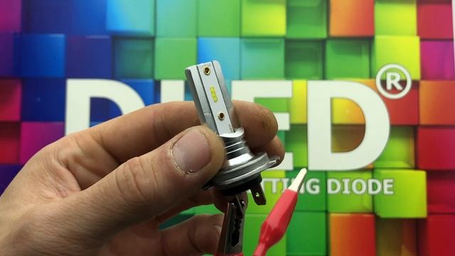 Автолампа светодиодная H7 DLED CARCOB смотреть онлайн