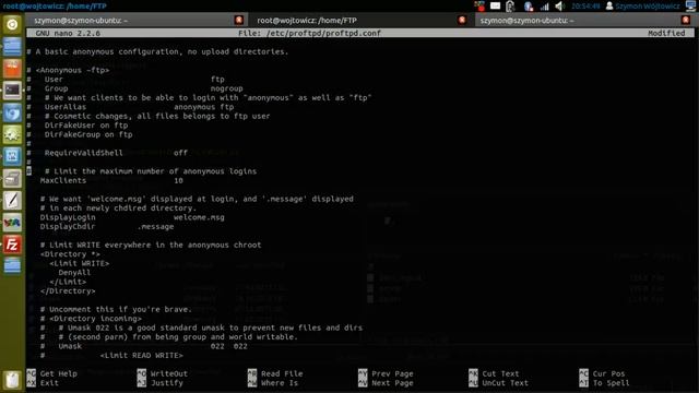 FTP ANONYMOUS on Ubuntu server 12.04 / Linux PROFTPD смотреть онлайн