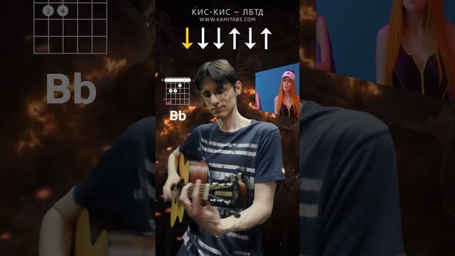 Ты красивый, как июль. Урок гитары (Кис-кис – ЛБТД) смотреть онлайн
