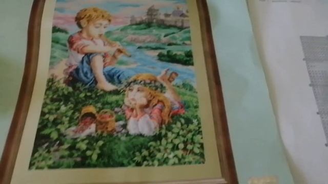 28. Золотые ручки. Волшебная свирель. Вышить бисером.