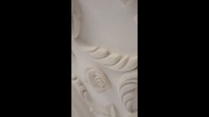 Шикарный узор под люстру из гипса своими руками!