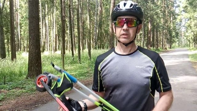 Крепления Salomon на лыжероллерах Inovik смотреть онлайн