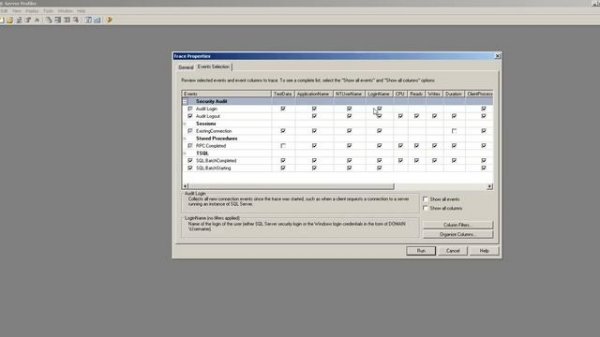 Step by Step - Creating a Profiler Trace - Part 1