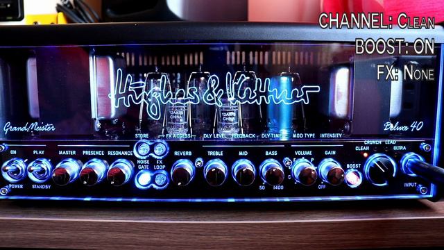 GEAR TEST DRIVE | Hughes & Kettner Grandmeister Deluxe 40 Review (metal Tones!)