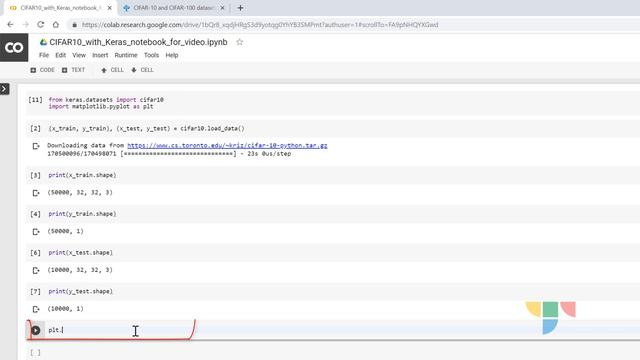 CIFAR10 data preparation with Keras and numpy смотреть онлайн