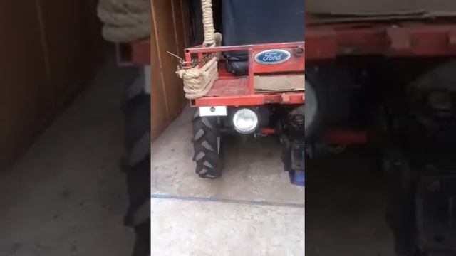 Переделали педаль газа на мототракторе смотреть онлайн