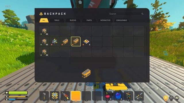 Cheap & Simple Wood Harvest Machine [Scrapmechanic Survival] смотреть онлайн