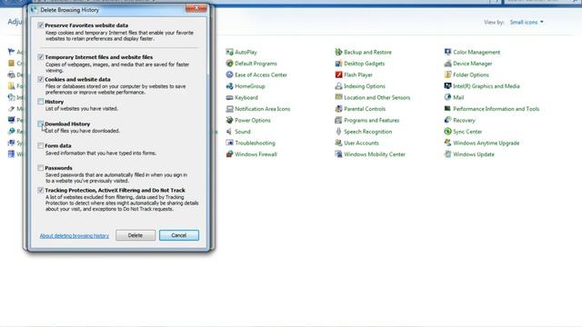 Delete temporary files in Internet Explorer 7 смотреть онлайн