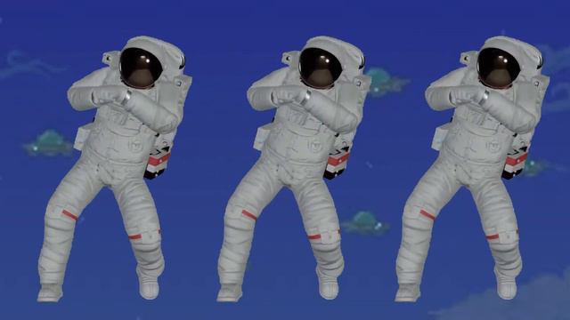 Astronauts dance to the "Martian Madness" music from the Terraria OST смотреть онлайн
