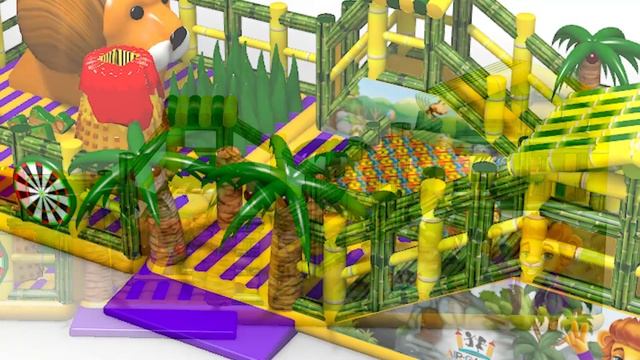 Надувные парки развлечений. Индор парки. Надувной парк