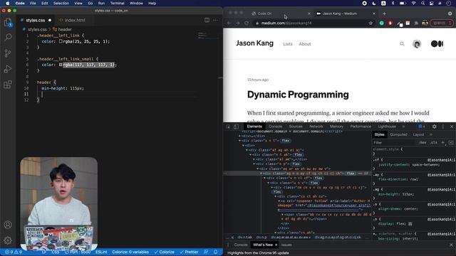 Let's build a Medium clone : ep1. Medium Blog - Header Left #clonecoding смотреть онлайн