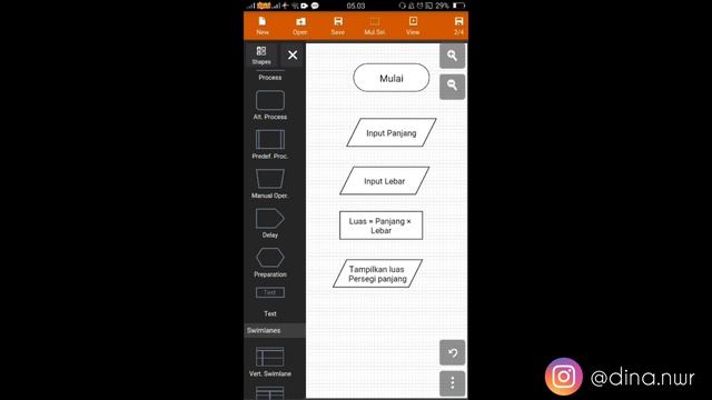MEMBUAT FLOWCHART CUMAN PAKE HP? | GAMPANG BGT!! смотреть онлайн