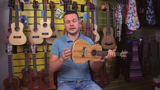 Обзор - Укулеле концертная Grape GKC-65 смотреть онлайн