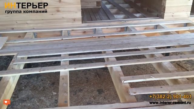 Строительство брусового дома | ИНТЕРЬЕР смотреть онлайн