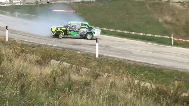 Rallylegend 2017 Paolo Diana Fiat 131 jump, mistake and big risk смотреть онлайн