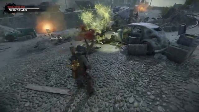 Zombie Army 4 Zombie Zoo Chapter 1 - Part 1 Brutal Nightmare Solo смотреть онлайн