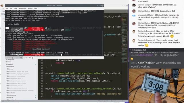 Deep Dive w/Scott: ESP32-S2 debugging and json speedups #adafruit смотреть онлайн