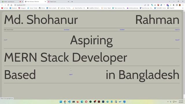 portfolio using react and gsap day 1 смотреть онлайн