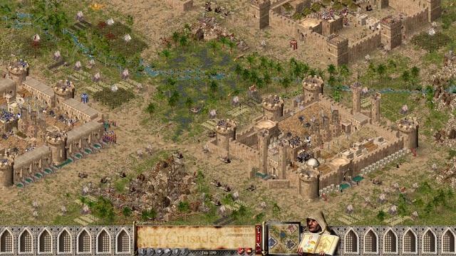 Stronghold Crusader - Spectacular AI Battles #070: Wolf, Abbot & Richard vs. Saladin, Nizar & Calip смотреть онлайн