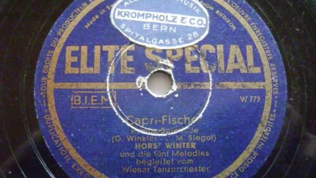 Capri Fischer - Horst Winter und die fünf Melodies und das Wiener Tanzorchester смотреть онлайн
