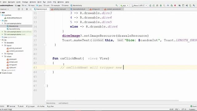 How to Start new Activity by Intent - Android Studio смотреть онлайн