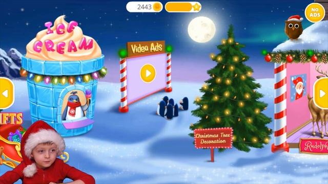 Левушка Помогает Деду Морозу Веселая Игра для Детей Детский Канал Lion Boy смотреть онлайн