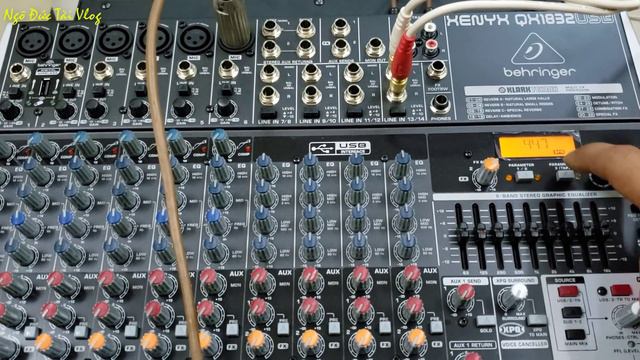 Test Echo Reverb, Mixer Behringer XENYX QX1832USB ( Phần 2 ) ✔ смотреть онлайн