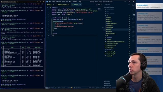 React Hooks With Effection For Twitch Events смотреть онлайн