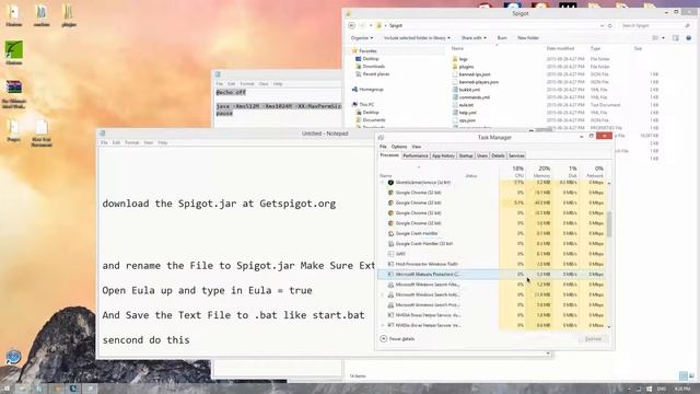 How Do make a Minecraft Server Spigot (2015) 1.8 смотреть онлайн