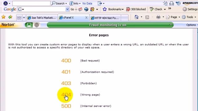 How to redirect a 404 error page смотреть онлайн