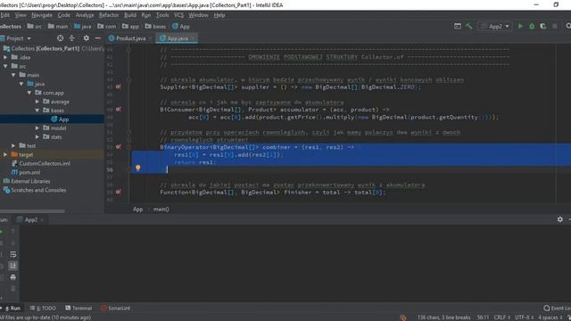 Java - 7 - Collector część 1 смотреть онлайн