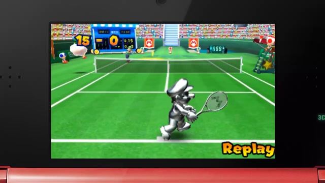 Metal Mario - Mario Tennis Open - Nintendo 3DS смотреть онлайн
