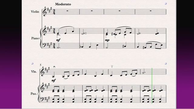 Менуэт 59 Minuet(Ф-но)/(P-no)Скрипка 1 класс / Violin 1 grade смотреть онлайн