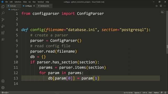PostgreSQL (2) Database Connection With Python Using "Psycopg2" Module смотреть онлайн