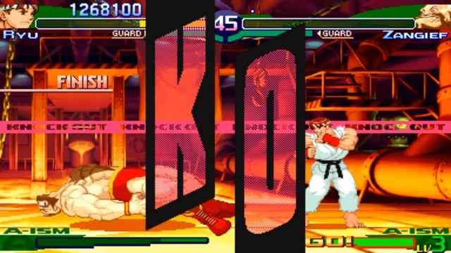 Street Fighter Alpha 3: Ryu Playthrough