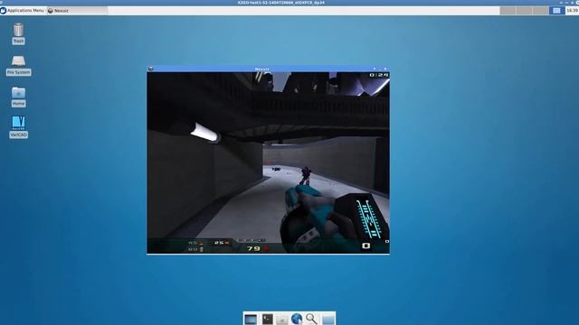 X2Go 3D Performance (Nexuiz FPS) смотреть онлайн