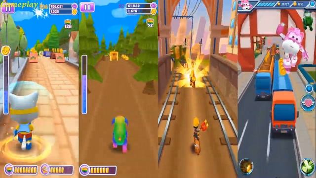 Subway Surfers Moscow VS cat hero run vs DOG Run VS Super Wings : Jett RunAndroid Gameplay HD смотреть онлайн