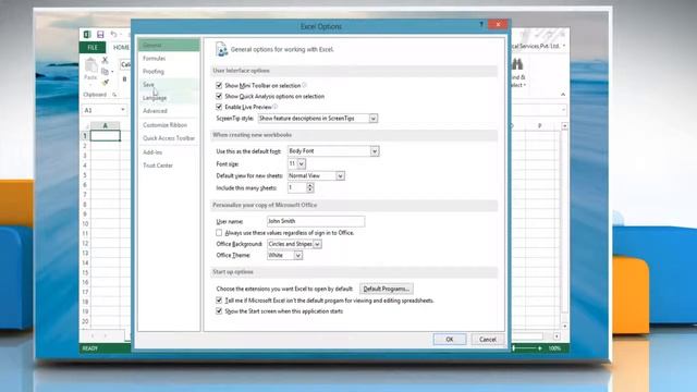 How to enable and adjust 'AutoRecover and AutoSave' in Excel 2013 on a Windows® 8.1 PC смотреть онлайн