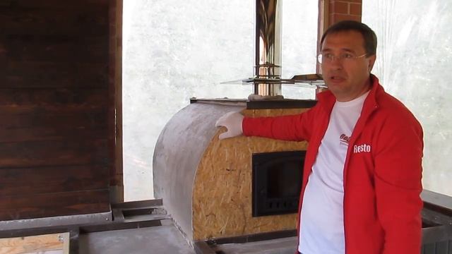 REDSTON SOLO Устройство оснований под печь. The construction of foundations under the stove. смотреть онлайн