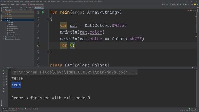 24. Kurs Kotlin - Typ wyliczeniowy - enum смотреть онлайн