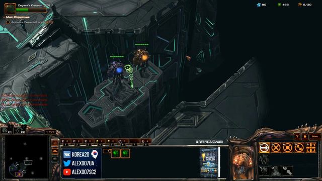 [EN] StarCraft 2 Co-op Lock & Load Speedrun Kerrigan + Zagara смотреть онлайн