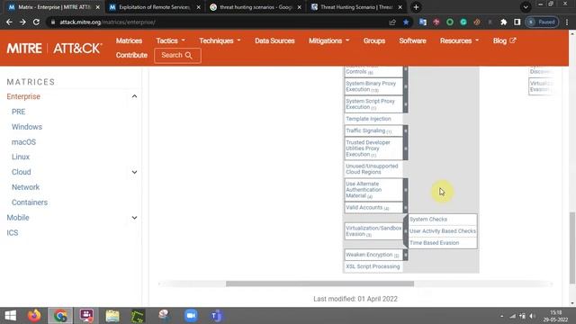 MITRE ATT&CK framework and THREAT HUNTING scenarios смотреть онлайн