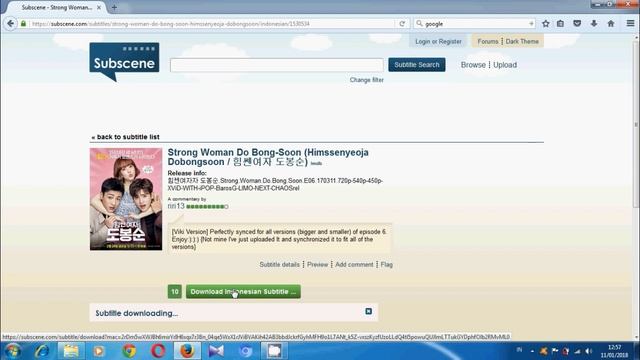 Cara download subtitle drama korea смотреть онлайн