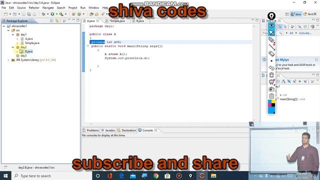 Private access specifiers 1 in java|Gate questions for practice , set and net questions|shiva codes смотреть онлайн