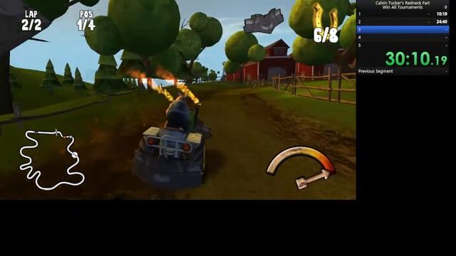 Calvin Tucker's Redneck F.A.R.T Speedrun in 1:00:20 смотреть онлайн