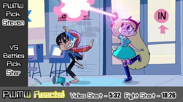 PWMW REACTS: Steven Universe VS Star Butterfly | DEATH BATTLE! (Reaction Video) смотреть онлайн