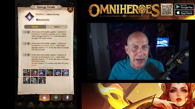 NEW fantasy RPG | GET 777 summons now! | Omniheroes gameplay смотреть онлайн